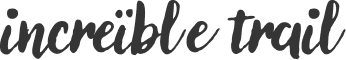logo incre&iuml;bletrail negro completo
